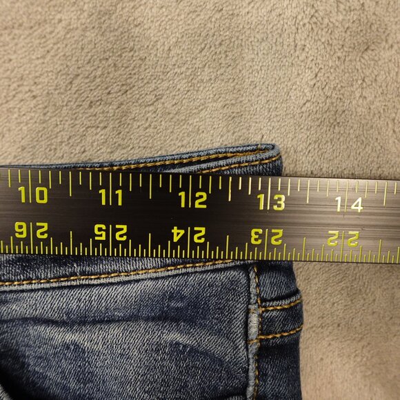 BKE Jeans Stella Slim Fit Low Rise Ankle Skinny Women's 26 Blue Denim Distressed - Picture 6 of 10